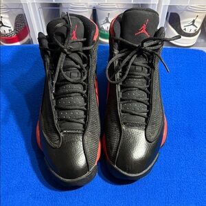 Jordan 13 retro “Bred” Black and Red Sneaker